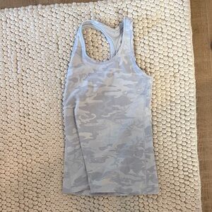 Lululemon Camouflage Racerback Tank Top